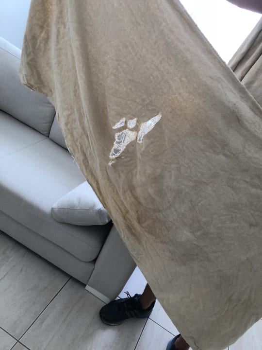 Zerrissene Handtücher Meliá Laguna Beach