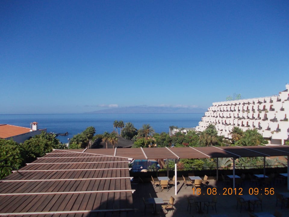 Blick auf la Gomera Landmar Playa La Arena