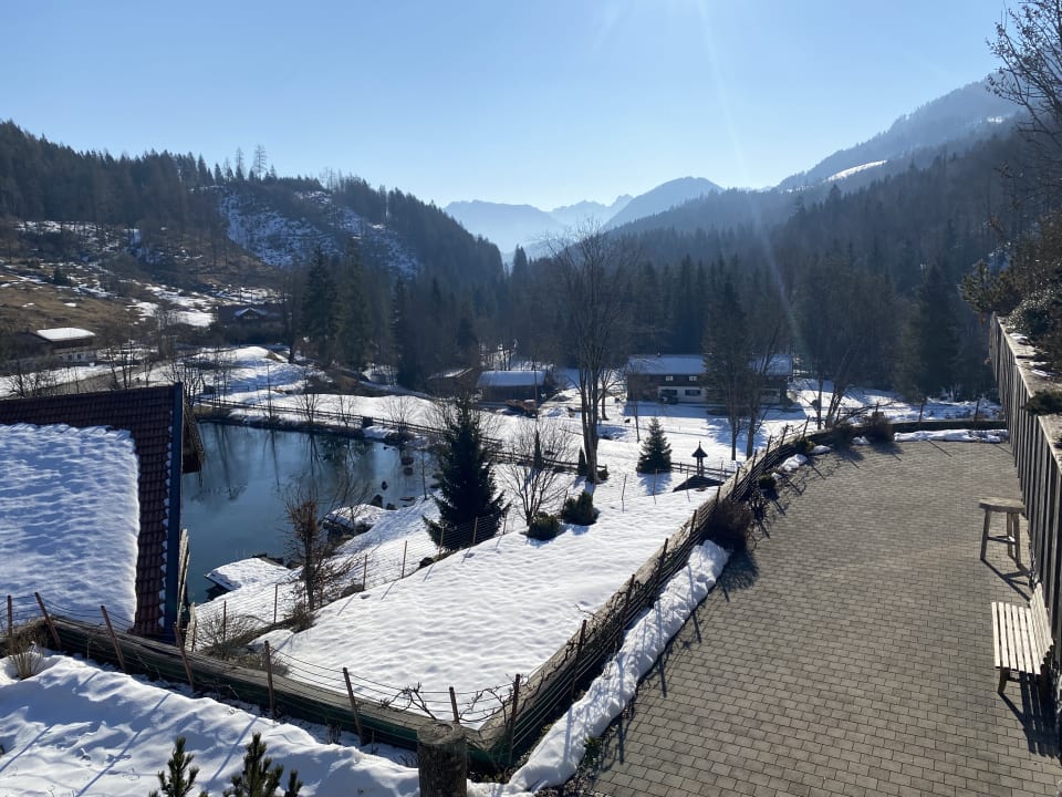Ausblick Hotel Feuriger Tatzlwurm