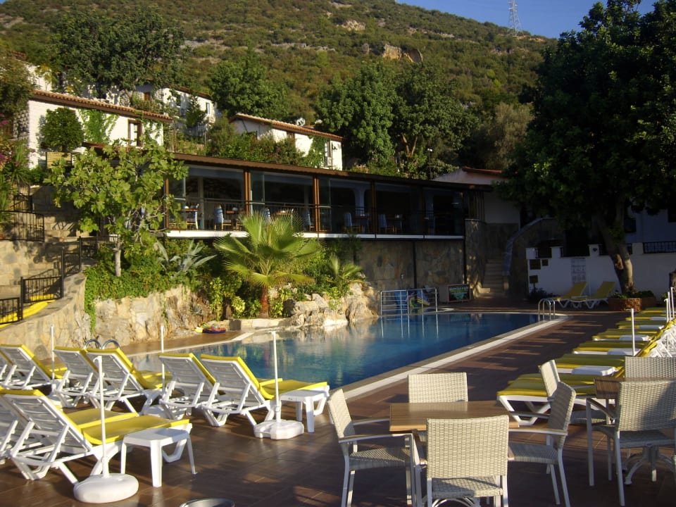 Terrasse und Pool La Finca Marina