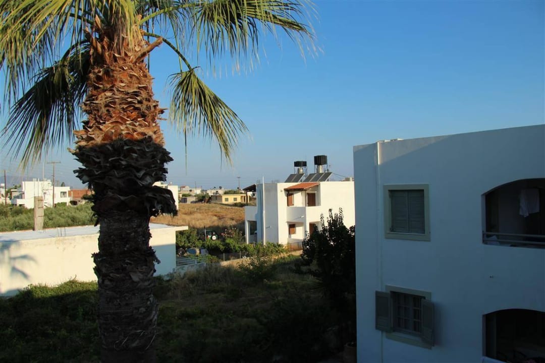 Ausblick Zimmer 413 Hotel Angela Studios & Apartments