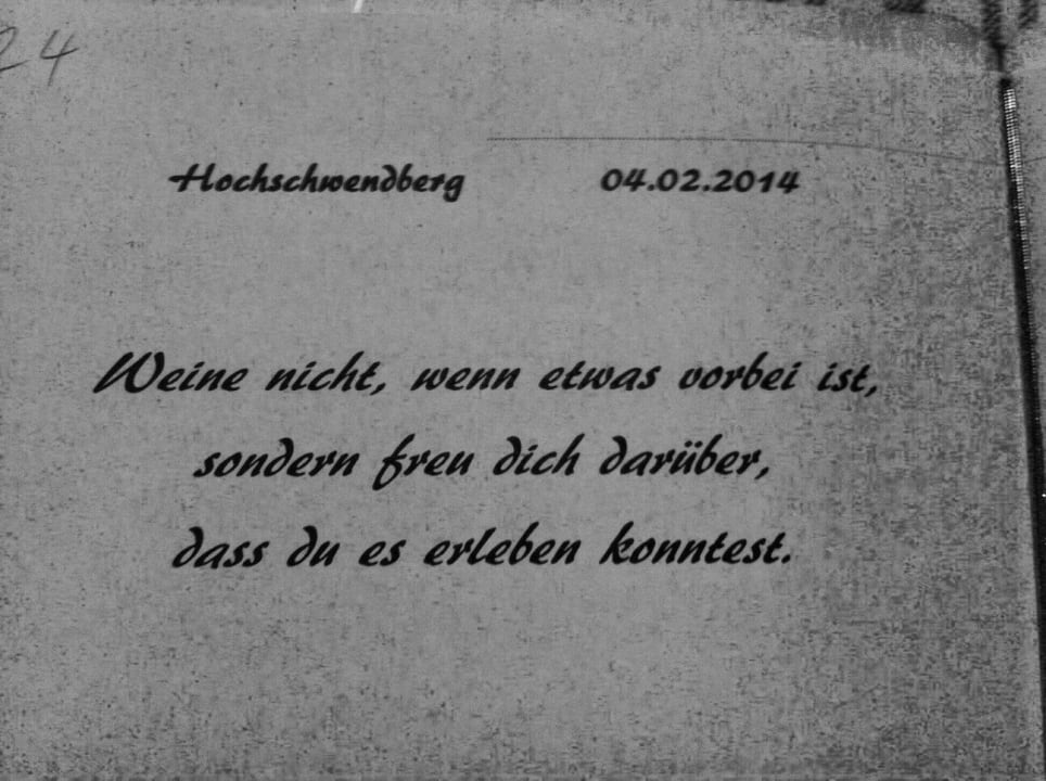 Herzliche Sprüche in der Menuekarte Hotel Almhof Roswitha