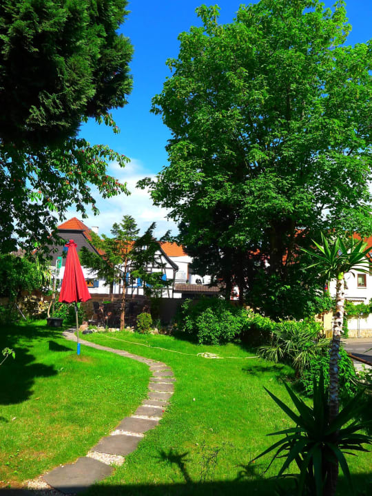 Gartenansicht oben Hotel Karthäuser Hof