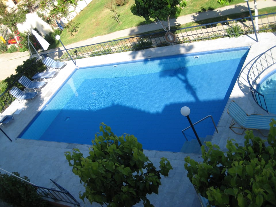 Kleiner netter Pool Leonidas Suites & Apartments