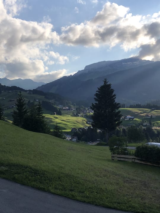 Ausblick Gästehaus Wiesengrund - daHEIM auf der Riezler Höh'!