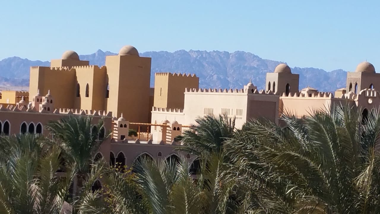 Blick auf die Berge vom Zimmer Makadi Palace