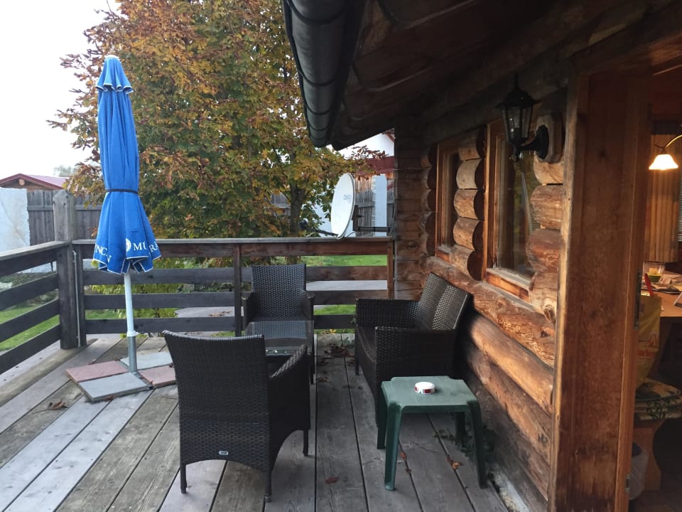 Terrasse 1. Bier & Wohlfühlhotel Gut Riedelsbach