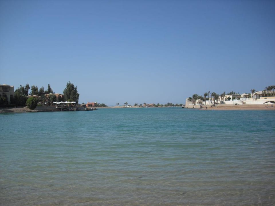 Blick über eine der Lagunen Panorama Bungalows Resort El Gouna