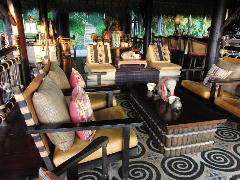 Bamboo-Bar Four Seasons Tented Camp Golden Triangle