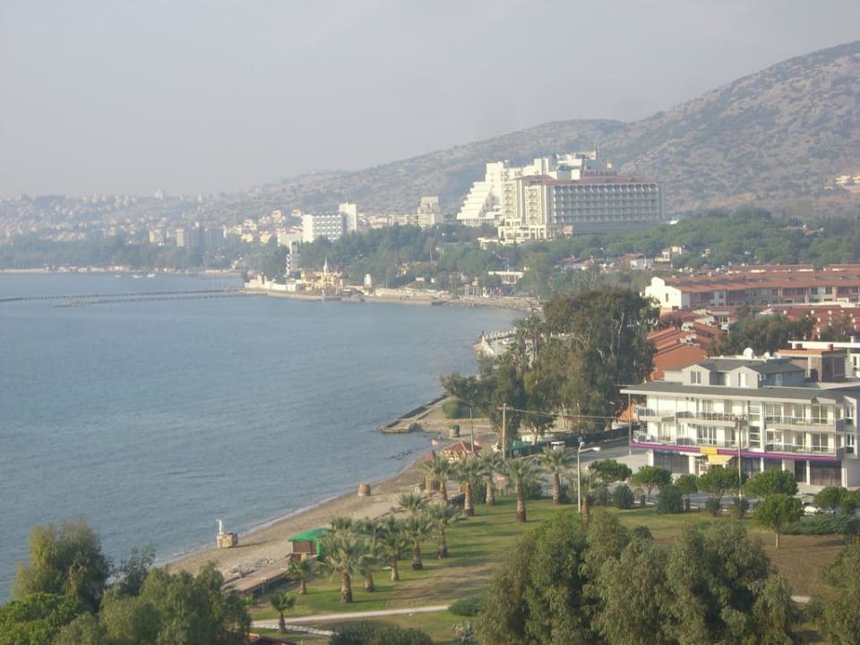 Von der Dachterrasse Hotel Ephesia