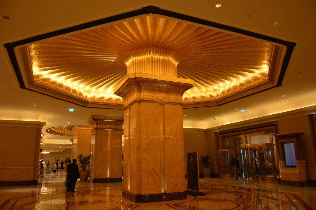Lobby Emirates Palace Mandarin Oriental