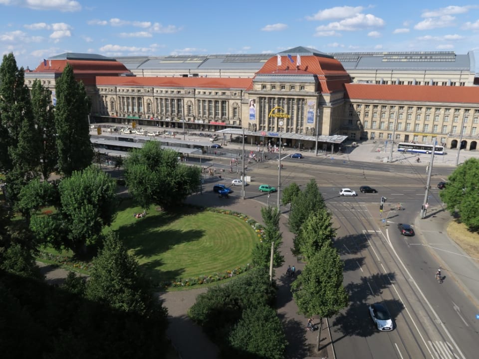 Ausblick Vienna House Easy by Wyndham Leipzig