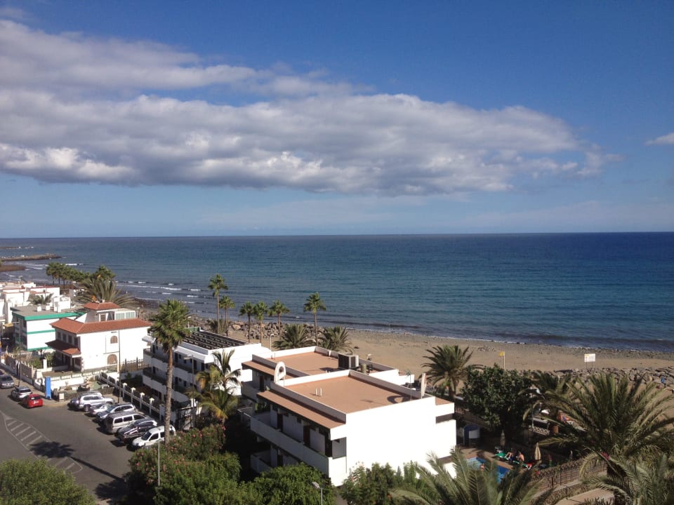 Ausblick vom vierten Stock Hotel Europalace