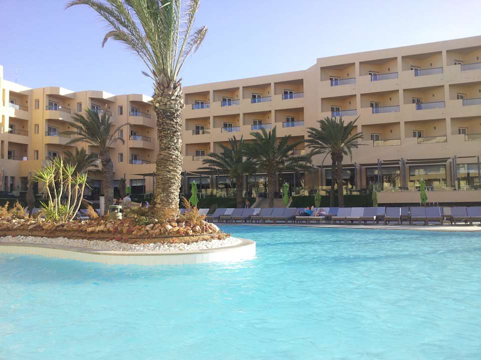 Liegestuhlaussicht  Hotel Rosa Beach