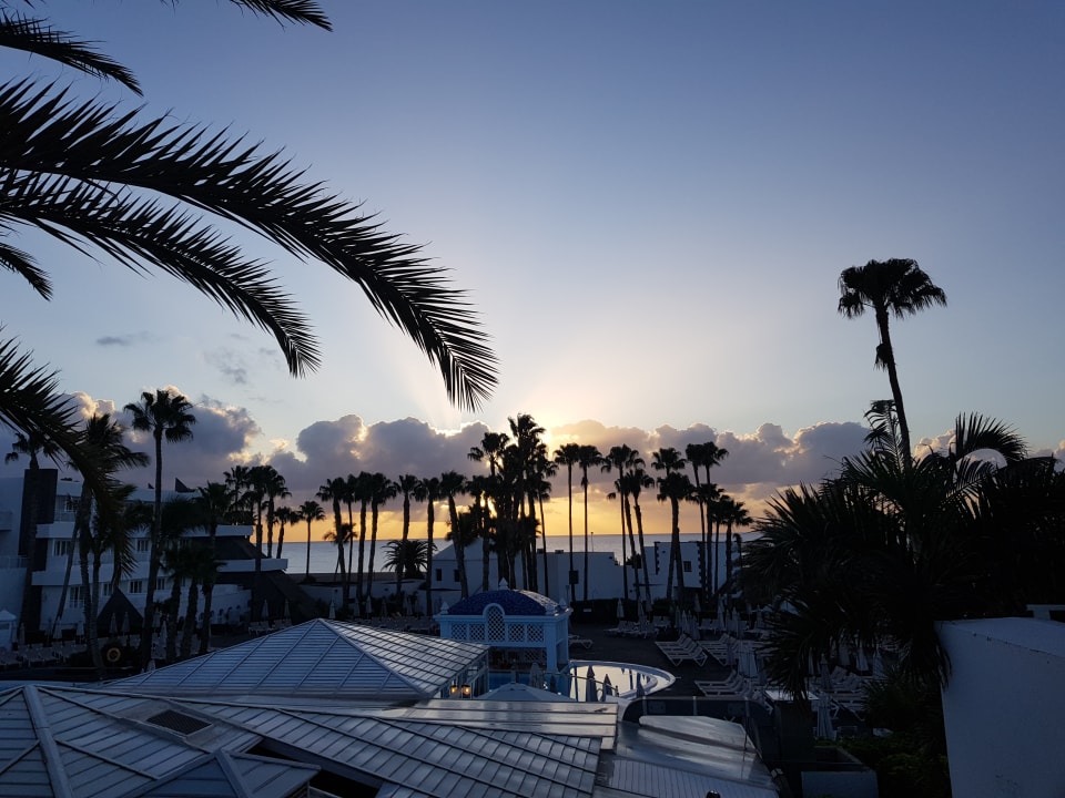 Ausblick Hotel Riu Paraiso Lanzarote