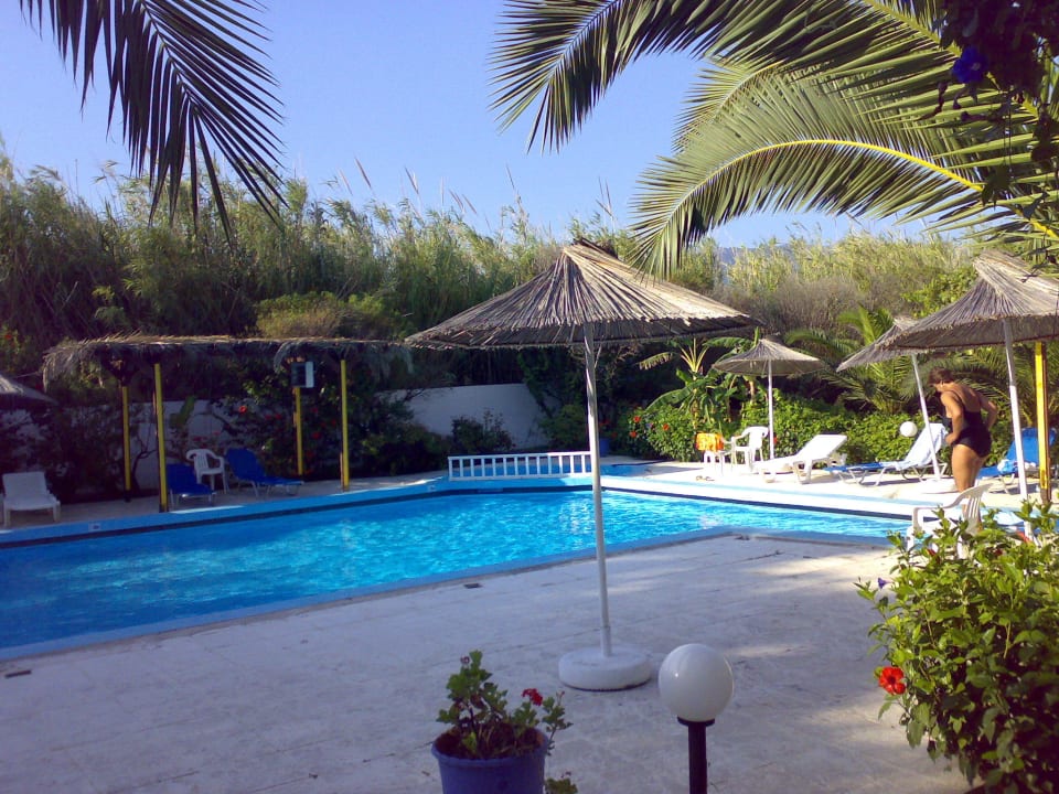 Aussicht zum Pool Costa Angela Seaside Resort