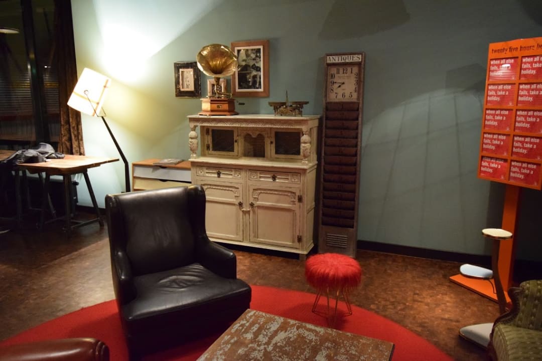 Lobby 25hours Hotel Wien beim MuseumsQuartier