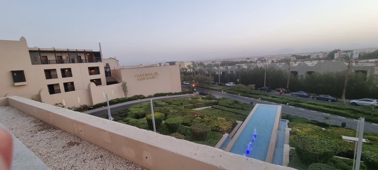 Ausblick Steigenberger Aqua Magic