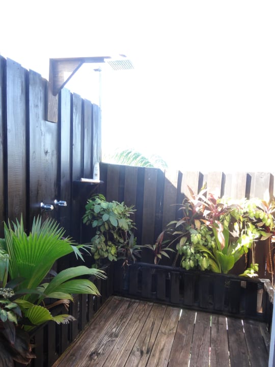 Unsere Aussendusche Cocos Hotel Antigua - Adults Only