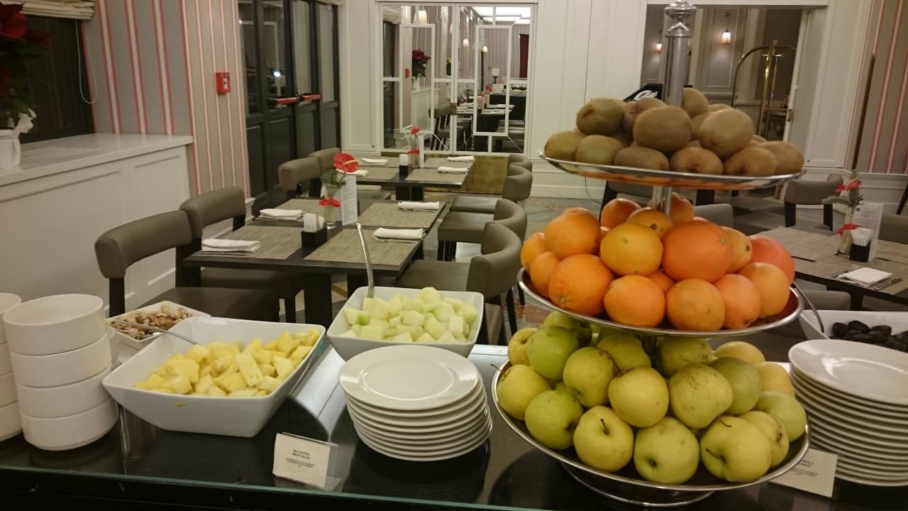 Frühstücksbuffet Starhotels Michelangelo