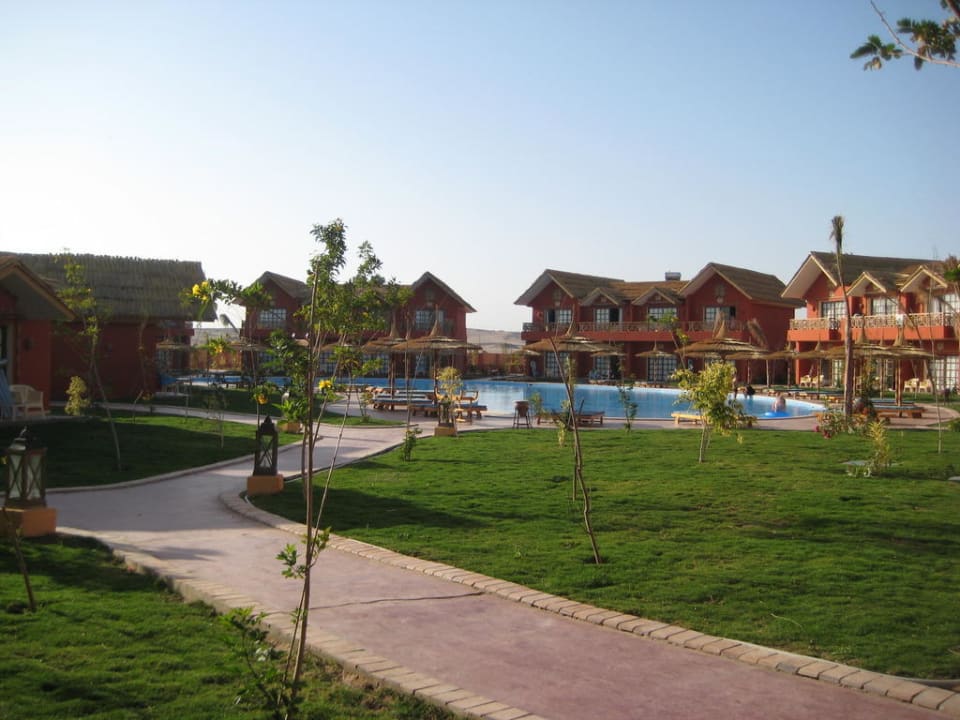 Zimmerausblick Pickalbatros Jungle Aqua Park Resort - Neverland Hurghada