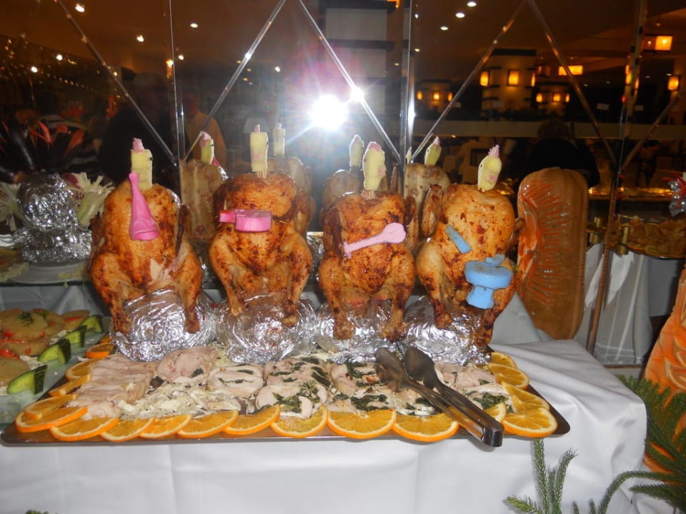 Hot chicken Side Royal Paradise Hotel