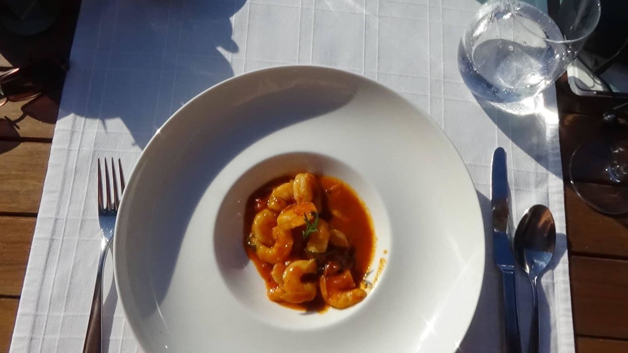 Trattoria- Scampiragout Gloria Serenity Resort