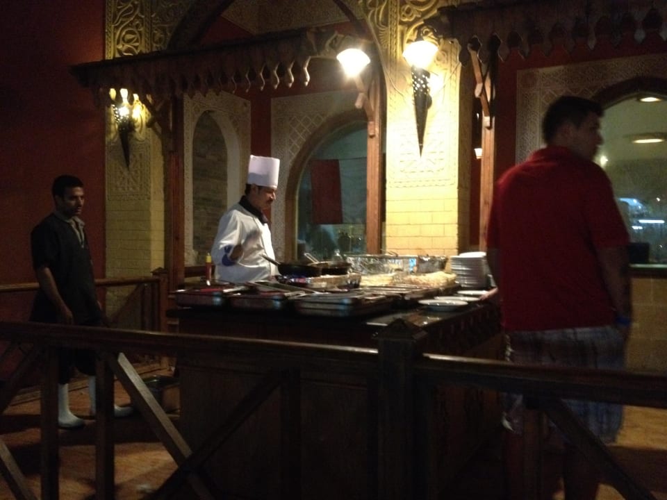 Beim Italiener Pickalbatros Alf Leila Wa Leila Resort - Neverland Hurghada