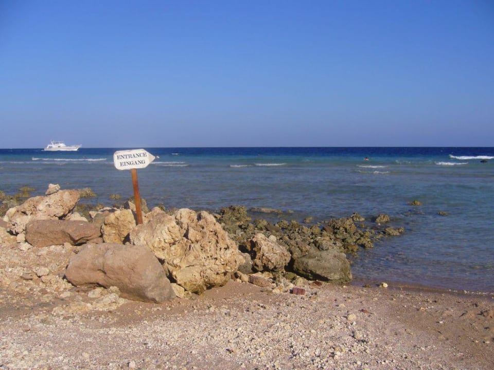 Strand-Eingang Makadi Palace
