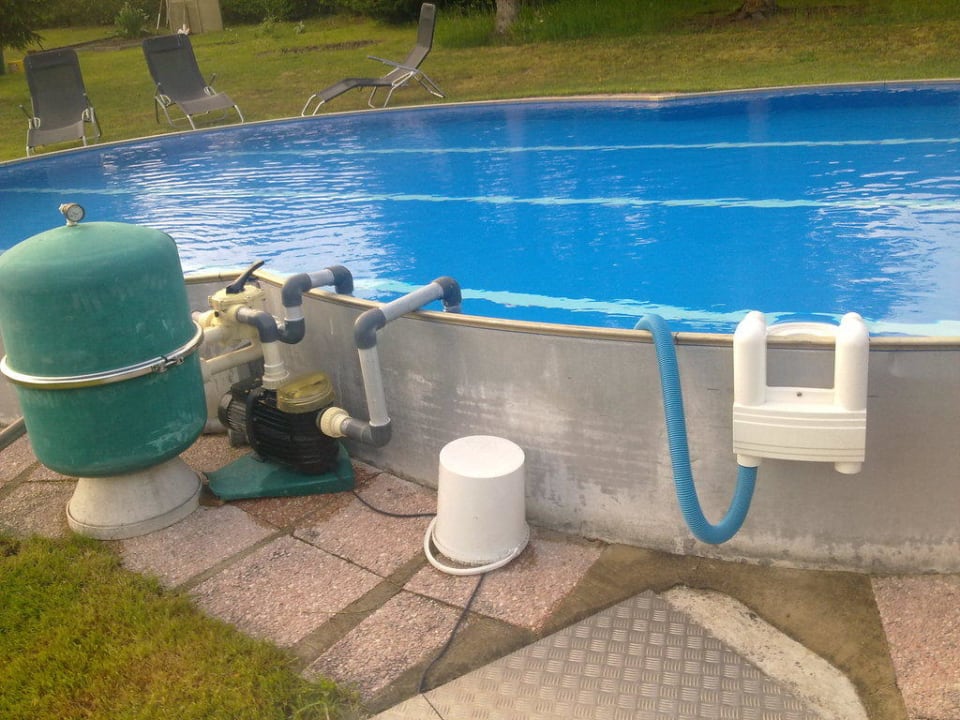 Außenpool Hotel Bergland-Hof