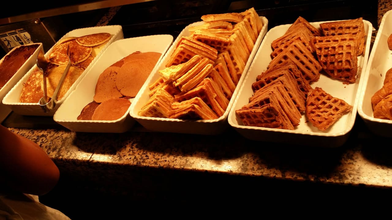 Waffel & pancakes  Hotel Riu Tequila