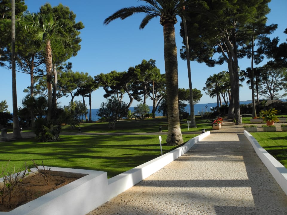 Gartenanlage Hipotels Eurotel Punta Rotja Golf & Spa