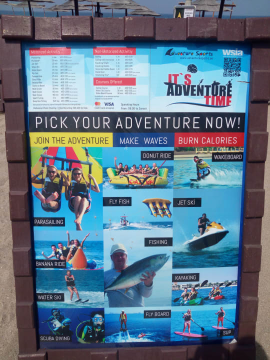 Sport & Freizeit Miramar Al Aqah Beach Resort