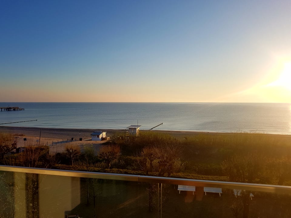 Ausblick SEETELHOTEL Kaiserstrand Beachhotel