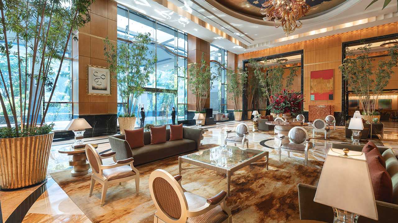 Lobby Hotel Mulia Senayan, Jakarta