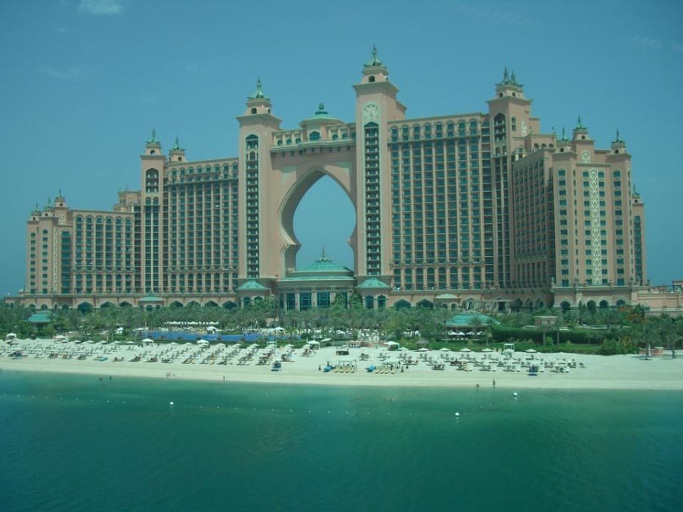 Blick von der Monorail Atlantis, The Palm
