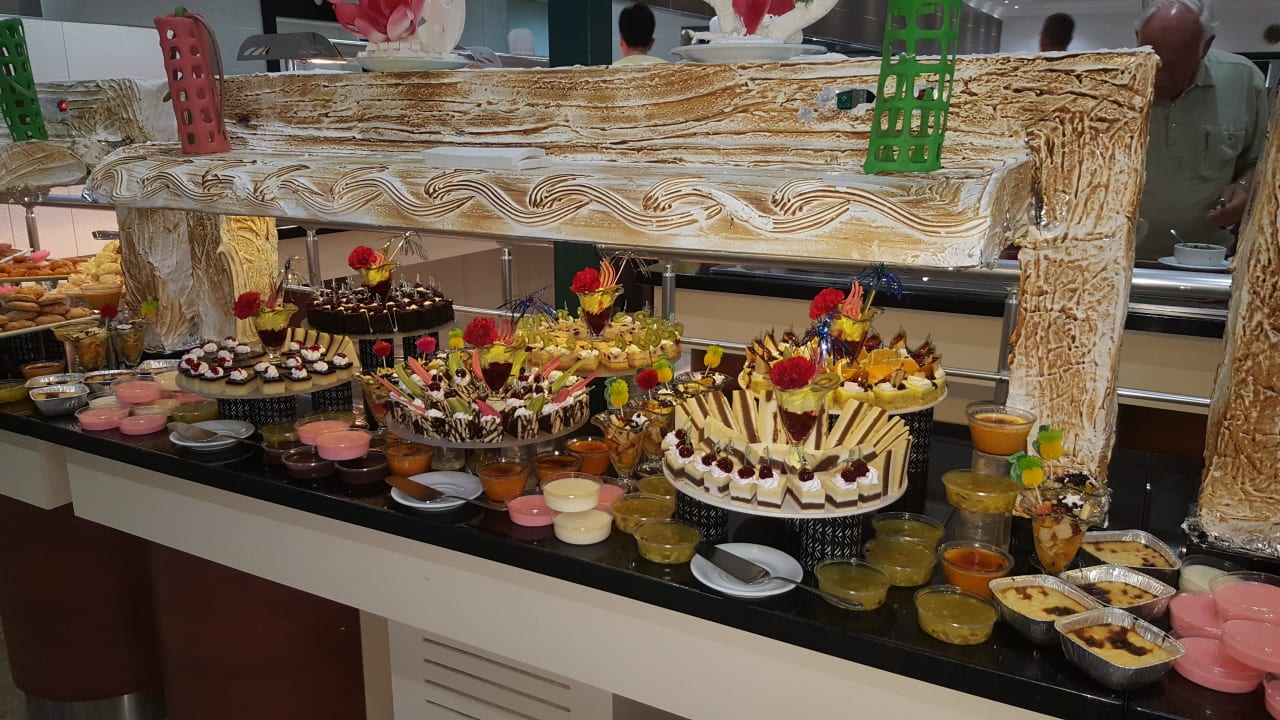 Süßigkeiten beim Abendessen Grand Seker Hotel