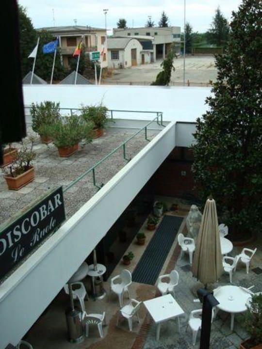 Ausblick Zimmer 213 Hotel Le Ruote