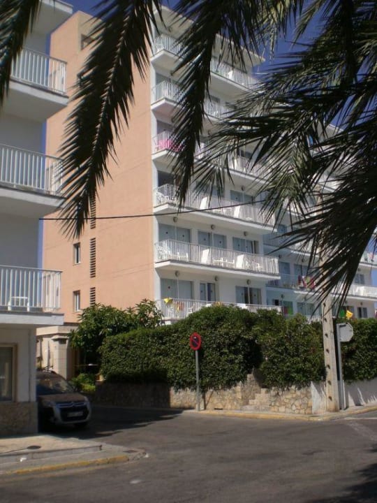 Blick vom Pinienplatz Hotel Bella Mar