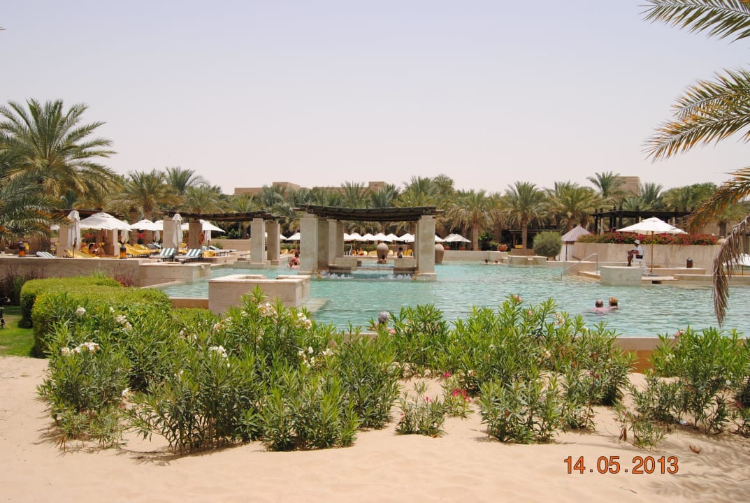 Aus der Wüste gesehen Hotel Bab Al Shams Desert Resort & Spa
