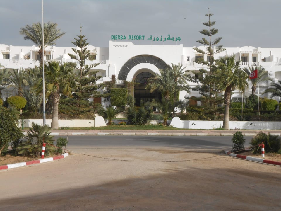 Vordereingang Hotel Djerba Resort
