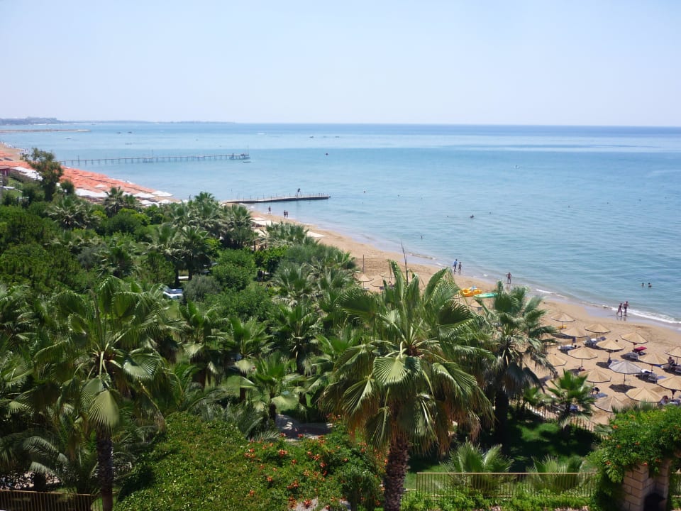 Blick auf den Strand Hotel Defne Dream