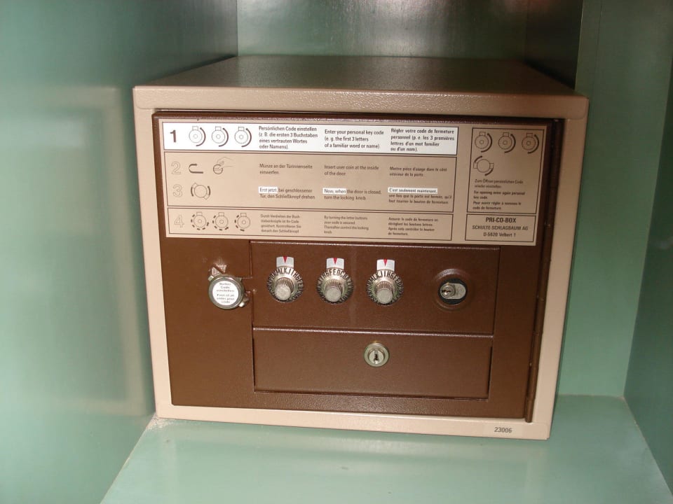 Safe im Schrank TUI SUNEO Kinderresort Usedom