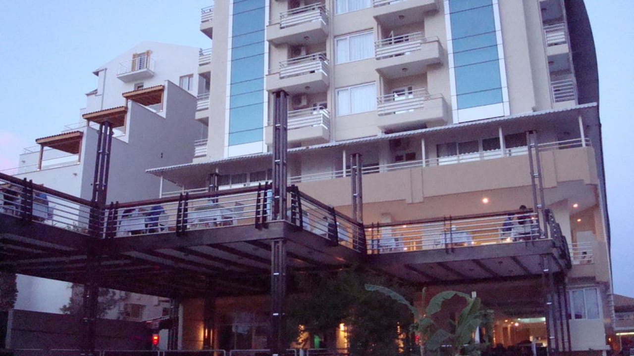 Terrasse von Restaurant Hotel Ephesia