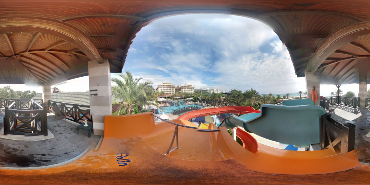 Blick vom Rutschenturm Crystal Family Comfort Collection