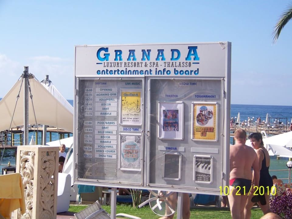 Animationsboard Granada Luxury Okurcalar