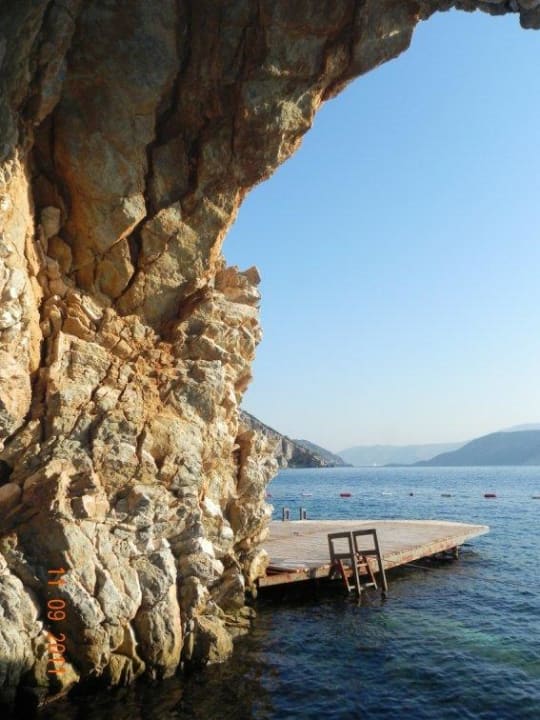 Widok z tunelu hotelowego Turunc Resort Hotel
