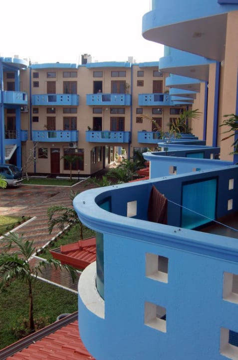 Balkonblick Hotel Rani Beach