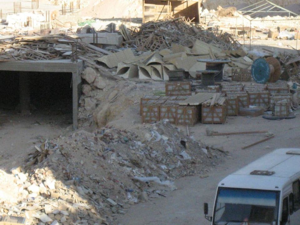 Blick vom Balkon King Tut Resort