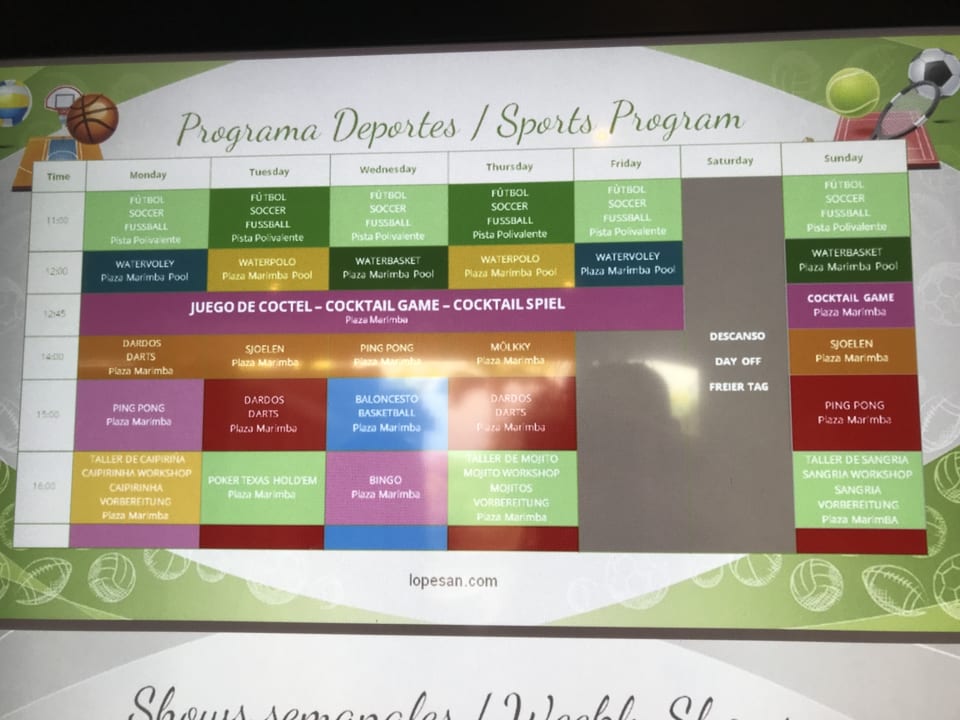 Sport & Freizeit Lopesan Baobab Resort